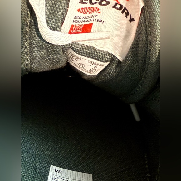 Vans heiq Eco-Dry Dupoint Low Cut Green Dark Ivy Suede water repellent Sneakers - Picture 12 of 12